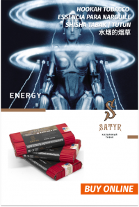 Tobacco Satyr and 25 grams Energy