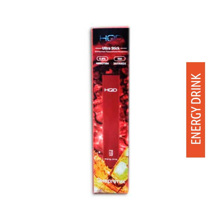 Одноразовая электронная сигарета HQD Ultra Stick Энергетик