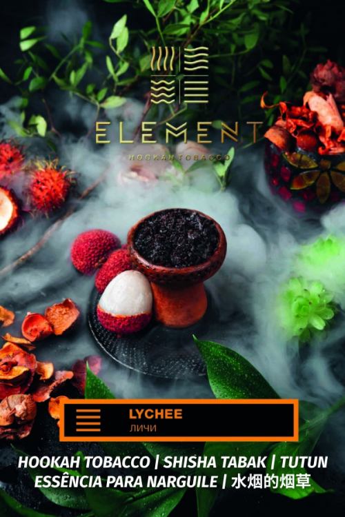 Element Earth Tobacco 40 grams Lychee