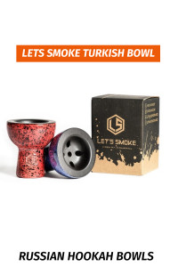 Bowl for hookah Let's Smoke Turkish