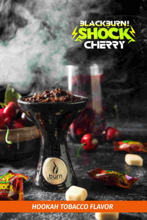 Black Burn Tobacco 100 g Cherry Shock (Sour cherry)