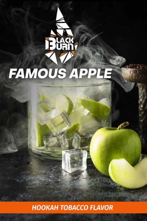 Black Burn Tobacco 100 gr Famous apple