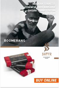 Tobacco Satyr 100g Boomerang