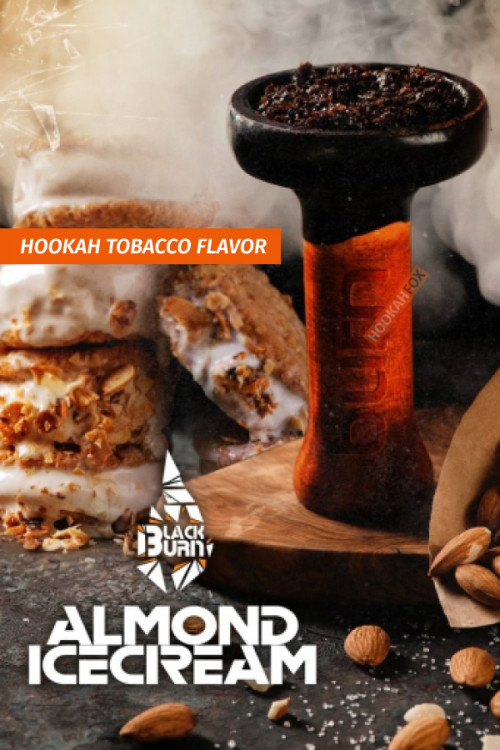 Black Burn Tobacco 100 gr Almond Ice Cream