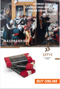 Tobacco Satyr 100g RASPBERRIES