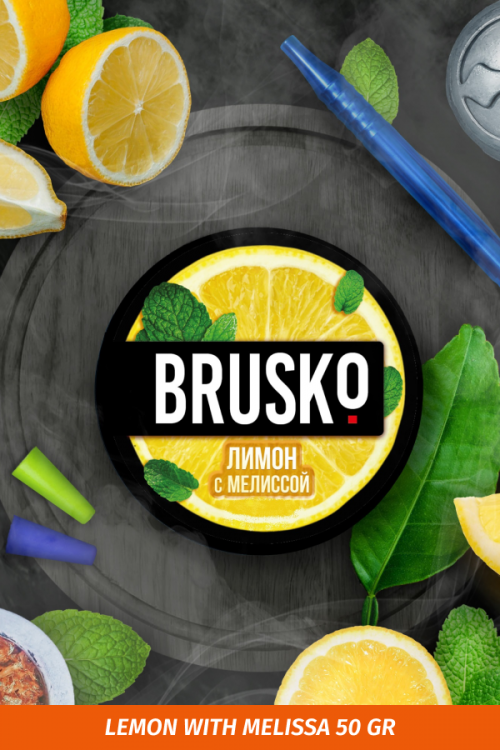 Tea blend Brusko 50 gr Lemon with Lemon balm