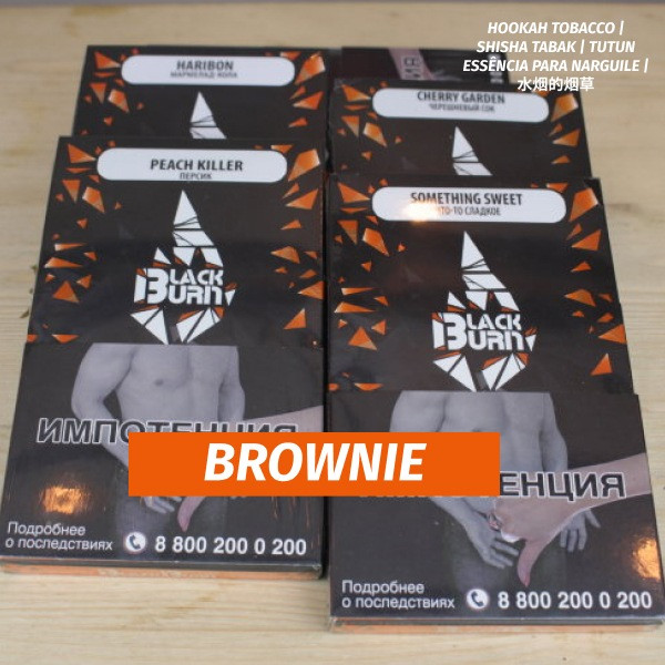 Tobacco Black Burn 100 gr Browni (brownie)