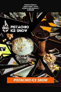 Tobacco Black Burn 100 grams of Pistachio Ice Snow (Pistachio ice cream)
