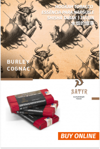Tobacco Satyr 100 grams of BURLEY COGNAC