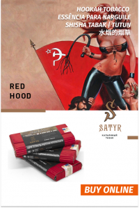 Tobacco Satyr 100g RED HOOD