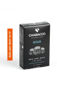 Tea mixture Chabacco Medium Rum Lady Muff 50 grams