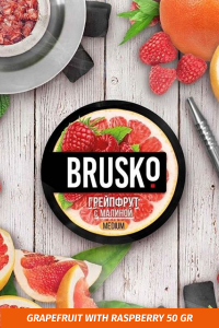 Tea blend Brusko 50 gr Grapefruit with raspberries