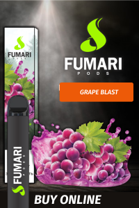 Disposable Electronic Cigarette Fumari Grape Blast 800