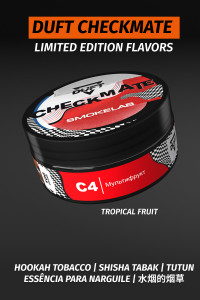 Tobacco Duft 100 g Checkmate C4 Tropical fruit
