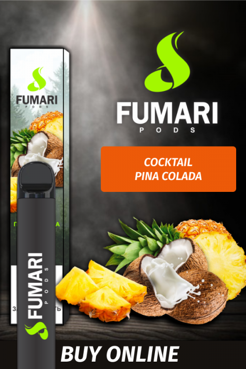 Disposable electronic cigarette Fumari Cocktail Pina Colada 800