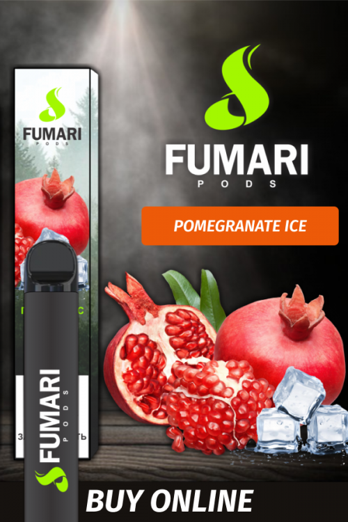 Disposable electronic cigarette Fumari Garnet Ice 800