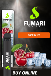 Disposable electronic cigarette Fumari Cherry Ice 800