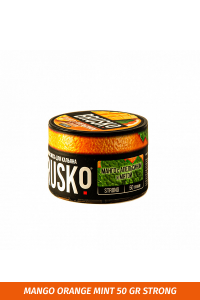 Tea blend of Brusko Strong 50 g Mango Orange and Mint