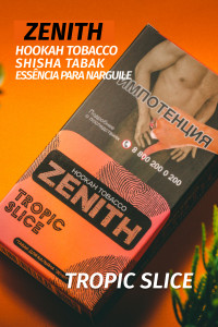 Tobacco Zenith Tropic 50 g Slice (Peach, Mango, Lychee)