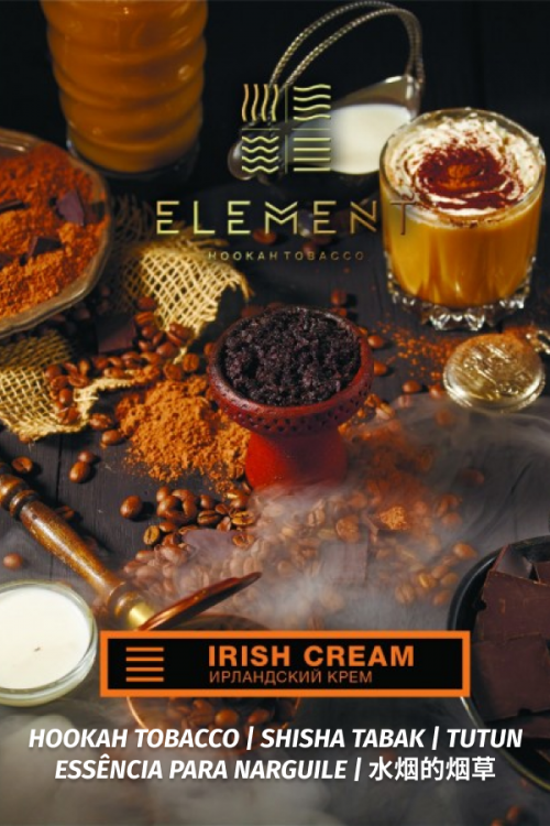 Element Earth Tobacco 40 grams Irish Cream