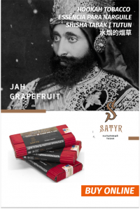 Tobacco Satyr and 25 grams Jah Grapefruit