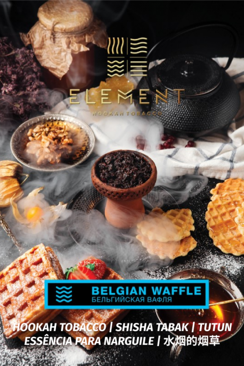 Element Water Tobacco 200 g Belgian Waffle
